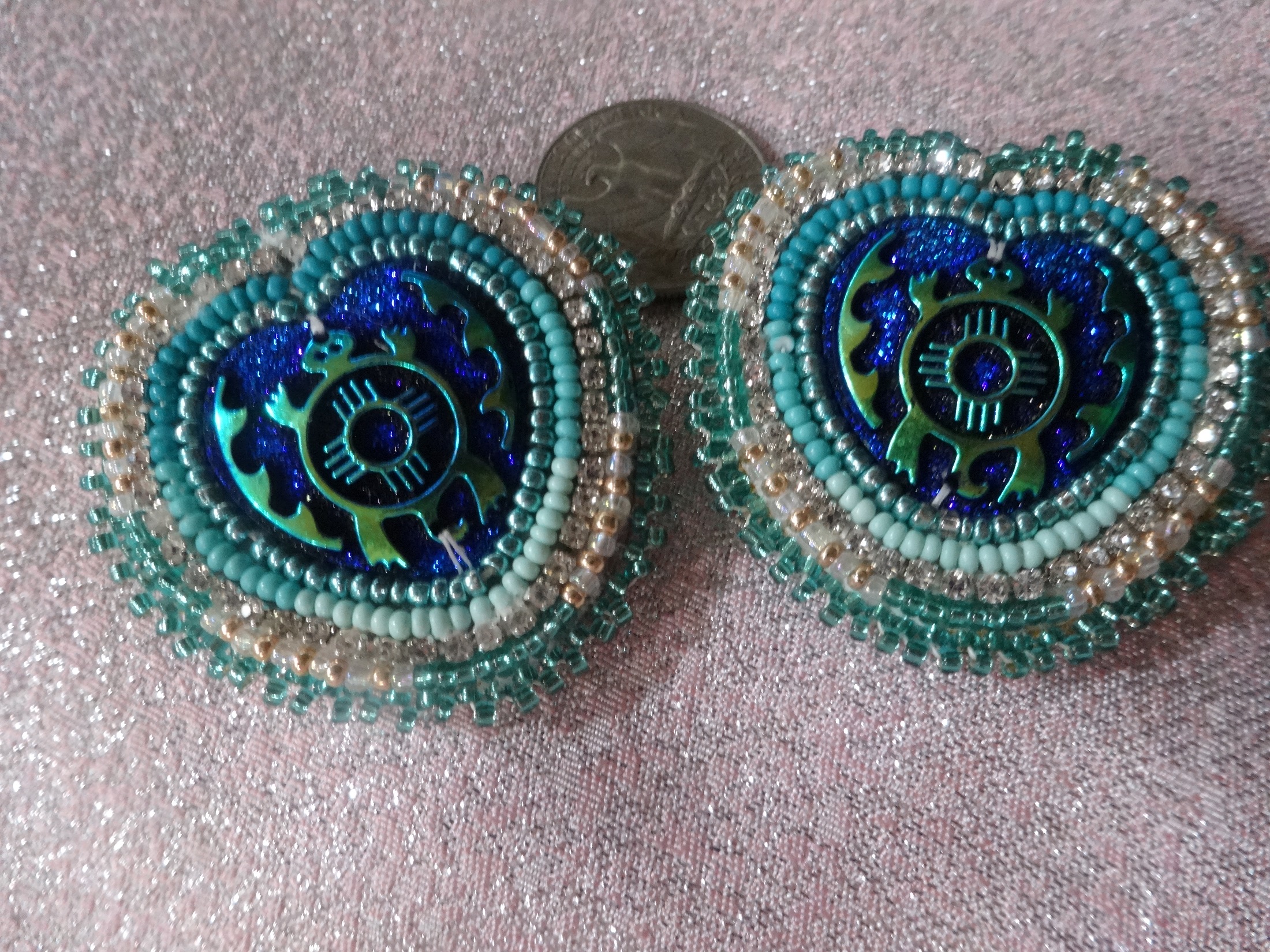 Beaded earings