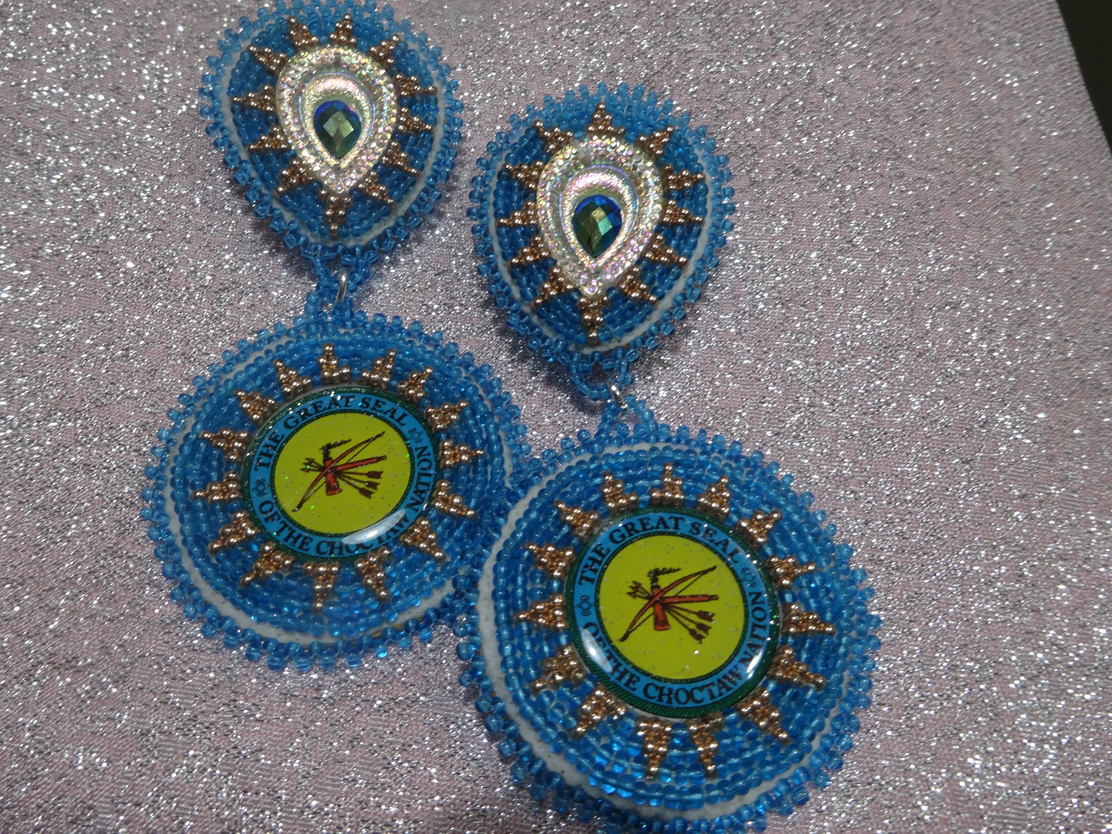 Beaded earings